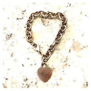 Tiffany & co heart Tag bracelet